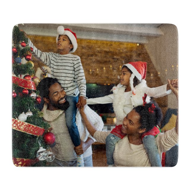 Design Your Own Single Photo Cutting Board (Front)