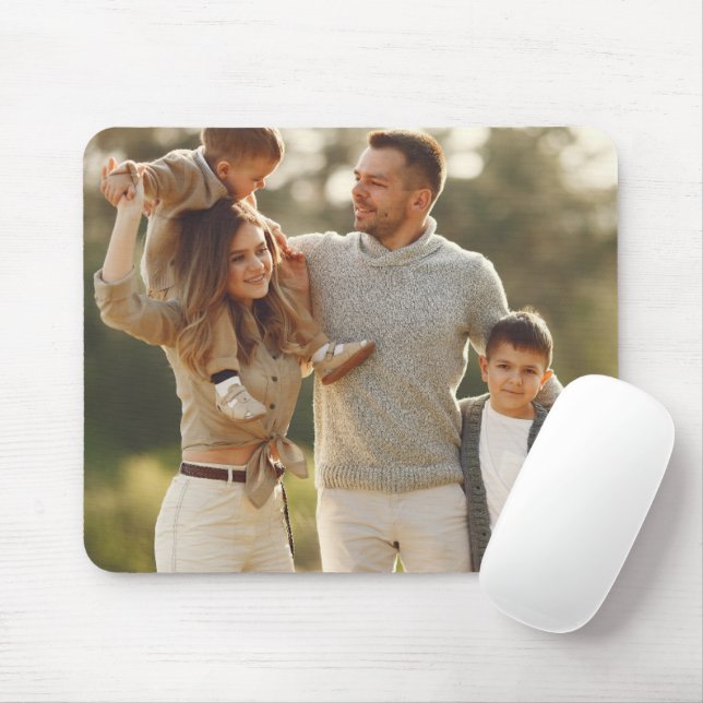 Design Your Own Single Photo Mouse Mat (With Mouse)