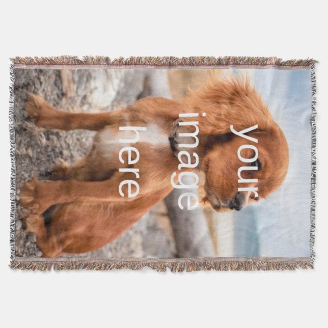 DESIGN YOUR OWN THROW BLANKET (Front)