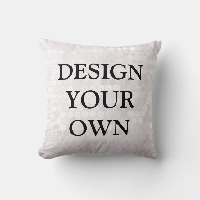 Design your own unique and chic couch decor cushion (Front)