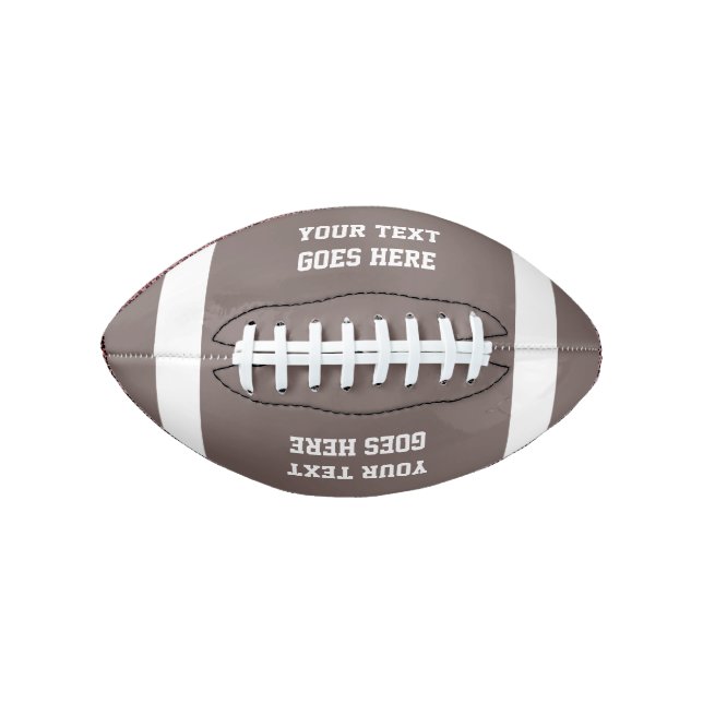 Design Your Own Unique Personalised American Football (Front)