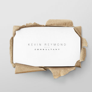 Design Your Own White Pro Standard Business Card