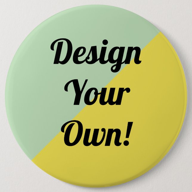 Design Your Personalise Gift 6 Cm Round Badge (Front)