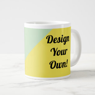 Design Your Personalise Gift Large Coffee Mug