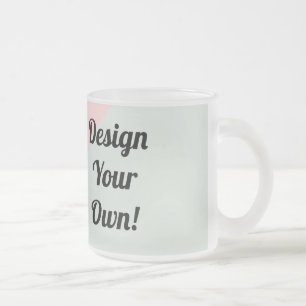 Design Your Personalised Custom Gift Frosted Glass Coffee Mug