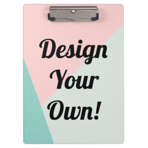 Design Your Personalised Gifts Clipboard