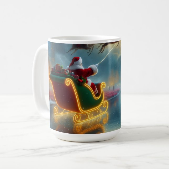 Design Your Personalized Custom Christmas Coffee Mug (Front Left)