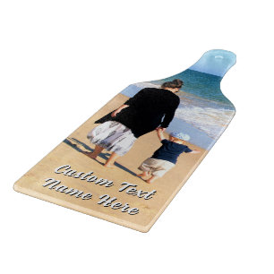 Design Your Photo Cutting Board Gift Custom Text