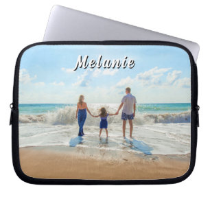 Design Your Photo Laptop Sleeve Personalised Name