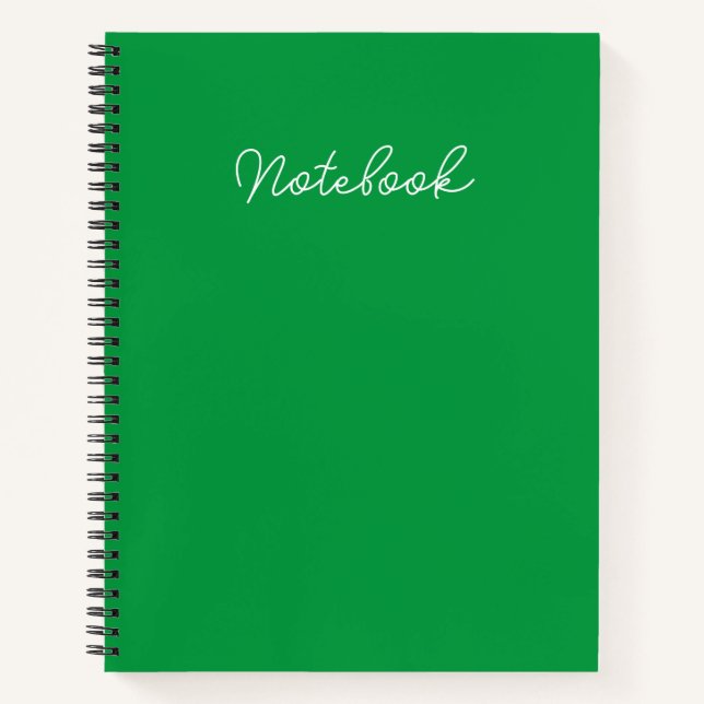 Design Your Success: Custom Branded Spiral  Notebook (Front)