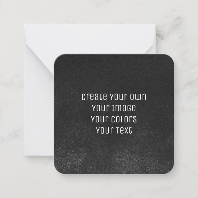 Design Your Way - Create Your Own Card (Front)