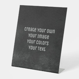 Design Your Way - Create Your Own Pedestal Sign