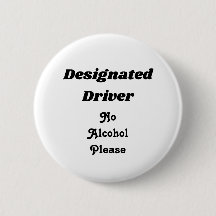 Designated Driver 2 1/4" Button