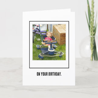 Designated Driver Birthday Card
