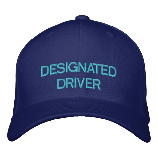 DESIGNATED DRIVER - CUSTOMIZABLE CAP (Front)
