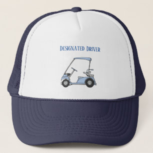 Designated Driver Funny GOLF  Trucker Hat