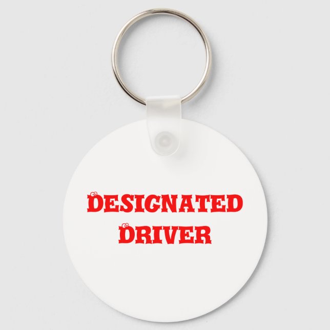 Designated Driver Key Ring (Front)