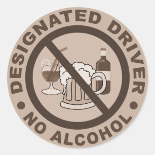 Designated Driver stickers