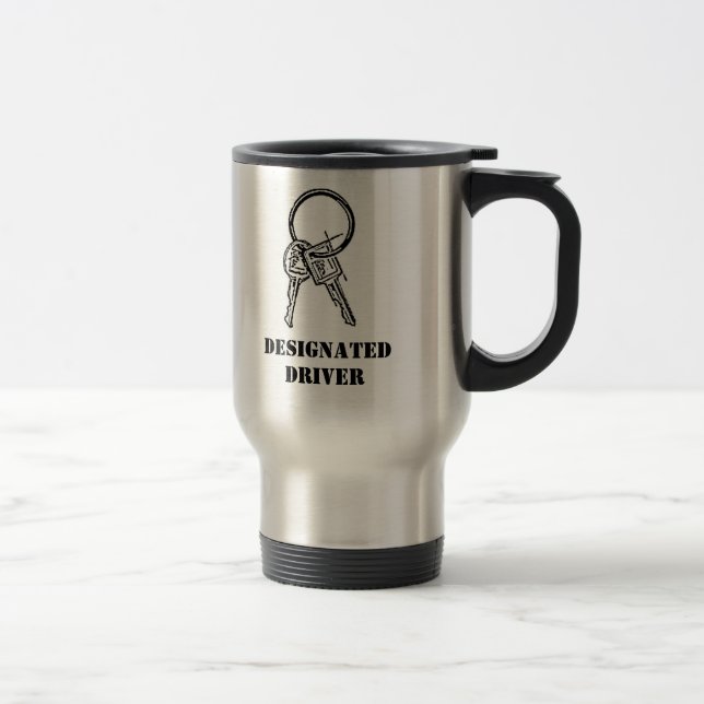 Designated Driver Travel Mug (Right)