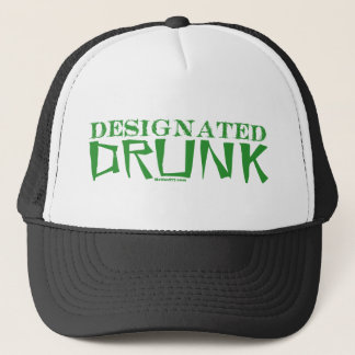 Designated Drunk Green Trucker Hat