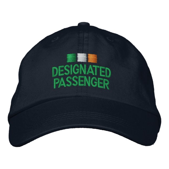 Designated Passenger Embroidered Hat (Front)