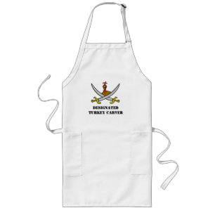 Designated Turkey Carver Long Apron
