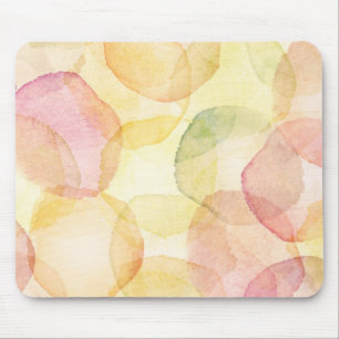 Designed abstract background with watercolor mouse mat