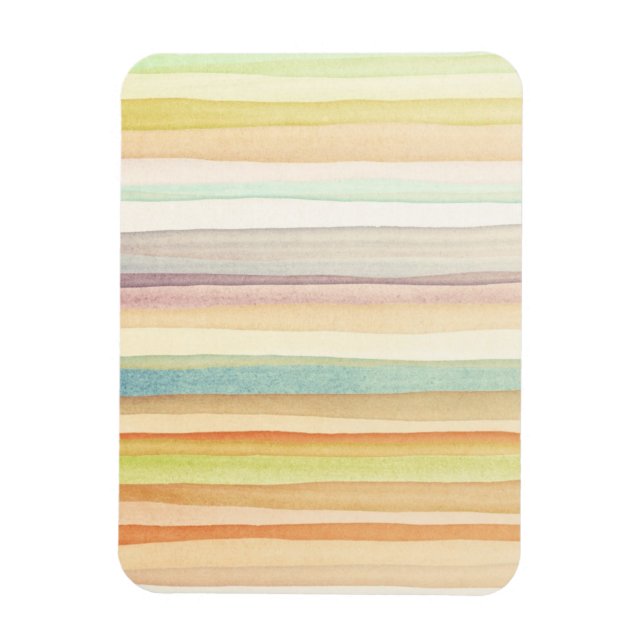 Designed art background. Used watercolor Magnet (Vertical)