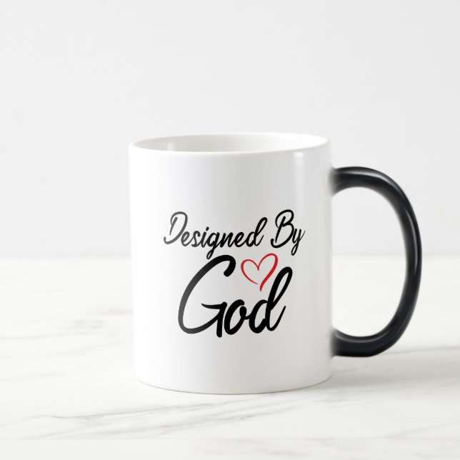 Designed By God Morphing Mug 11 oz. (Right)