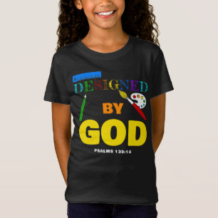 Designed By God – Psalms 139:14 Christian Faith T-Shirt