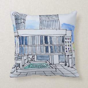Designed by Le Corbusier   Marseille, France Cushion