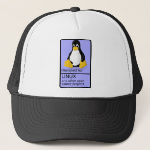 Designed for Linux Trucker Hat