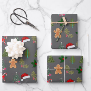 DESIGNED thank you wrapping paper
