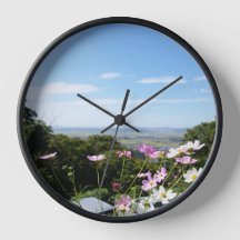 Designed with a photograph of South Korea, Black W