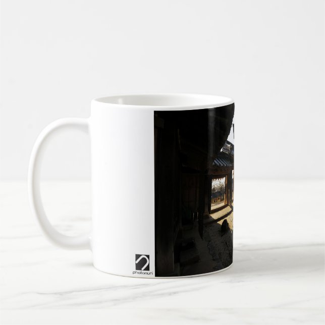 Designed with a photograph of South Korea, Printed Coffee Mug (Left)