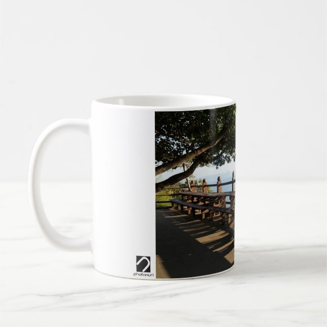 Designed with a photograph of South Korea, Printed Coffee Mug (Left)