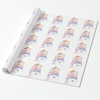 Designer Baby Shower Gift Wrap