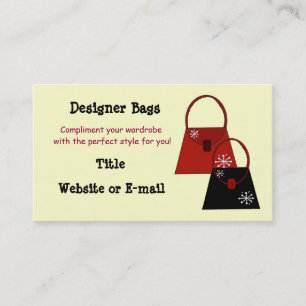 Designer Bags Business Card