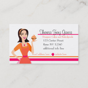Designer Bakedgoods Business Card