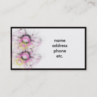 designer business card