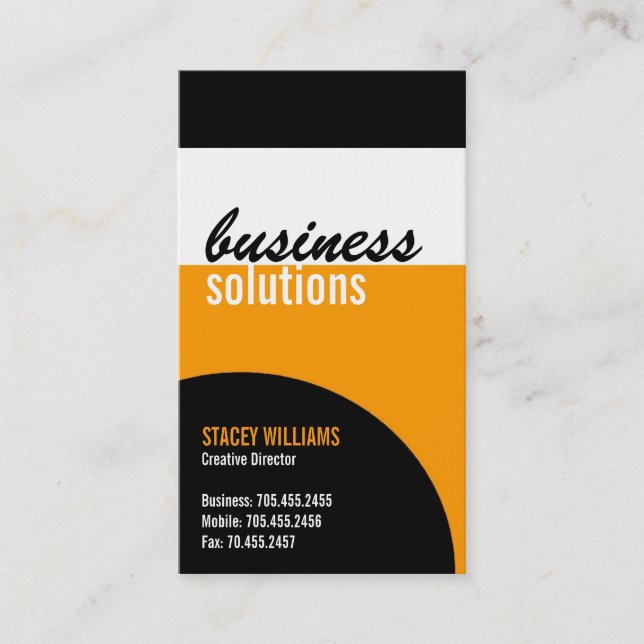 Designer Business Card (Front)