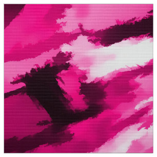 Designer Camo in Hot Pink Fabric