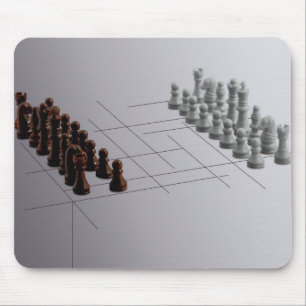 Designer chess mouse mat