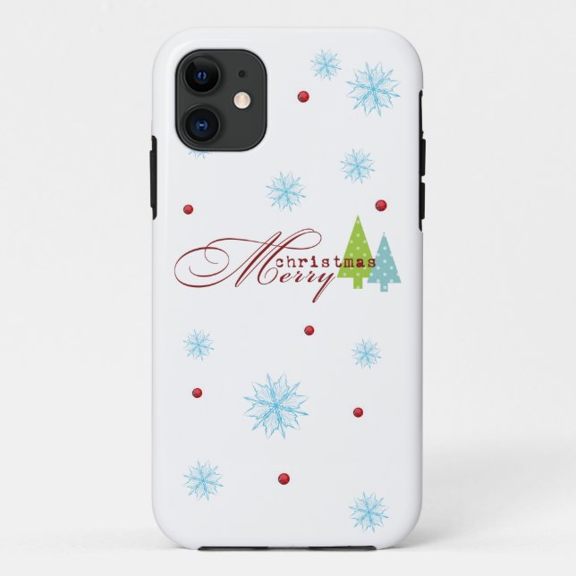 Designer Christmas iPhone Case (Back)
