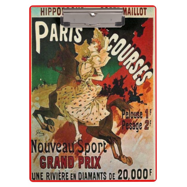 Designer Clipboard - Designs from France - Office (Front)