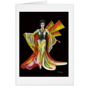 Designer fashion evening gown design