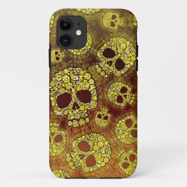 Designer Fashion Skulls iPhone 5 Case (Back)