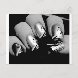 Designer Fingernails Postcard