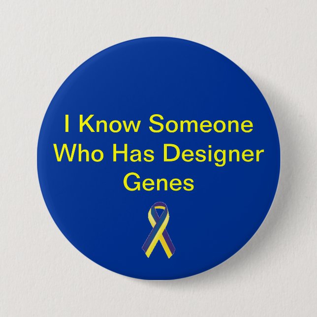 Designer genes Button (Front)