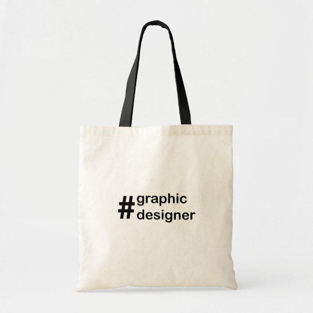 Designer Graphic Designer Tote Bag (Front)